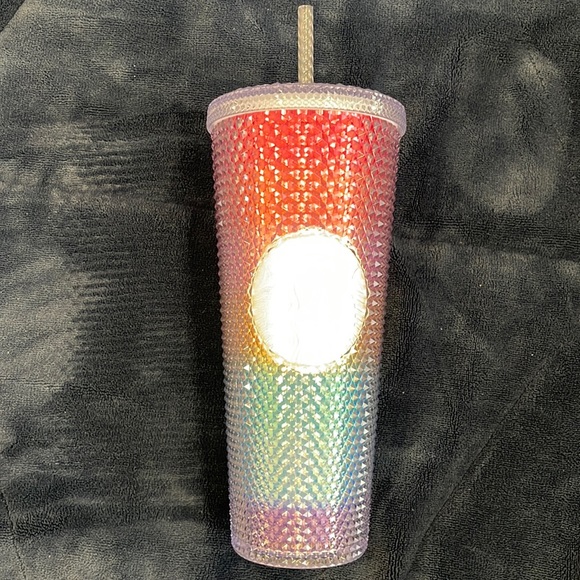 Starbucks studded rainbow cup - Picture 1 of 3